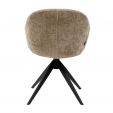 Chaise tournante Kick Matt - Taupe