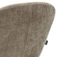Chaise tournante Kick Matt - Taupe