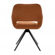 Chaise tournante Kick Miyo - Terre