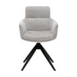 Chaise tournante Kick Niek - Gris