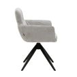 Chaise tournante Kick Niek - Gris
