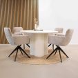 Chaise tournante Kick Niek - Beige