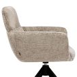 Chaise tournante Kick Niek - Beige