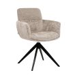 Chaise tournante Kick Niek - Beige