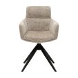 Chaise tournante Kick Niek - Beige