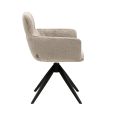 Chaise tournante Kick Niek - Beige