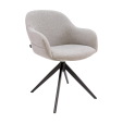 Chaise tournante Noel - Gris