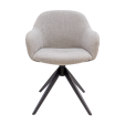 Chaise tournante Noel - Gris