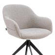 Chaise tournante Noel - Gris