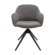 Chaise tournante Noel - Gris foncé