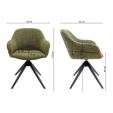 Chaise tournante Noel - Vert