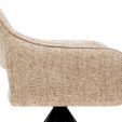Chaise tournante Kick Nori - Champagne