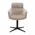Chaise tournante Kick Noud - Beige