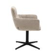 Chaise tournante Kick Noud - Beige