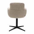 Chaise tournante Kick Noud - Beige