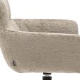 Chaise tournante Kick Noud - Beige