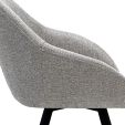 Chaise tournante Kick Olof - Gris