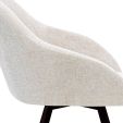 Chaise tournante Kick Olof - Champagne