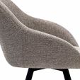 Chaise tournante Kick Olof - Taupe