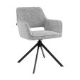 Chaise tournante Kick Pax - Gris