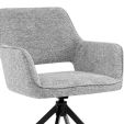 Chaise tournante Kick Pax - Gris