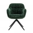 Chaise tournante Kick Stan - Vert foncé
