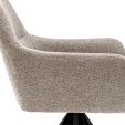 Chaise tournante Texture - Taupe