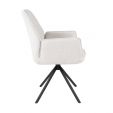 Chaise tournante Kick Alex - Blanc
