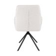 Chaise tournante Kick Alex - Blanc