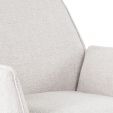 Chaise tournante Kick Alex - Blanc