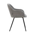 Chaise de salle à manger Kick Arda - Gris