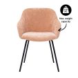 Chaise de salle à manger Kick Arda - Rose