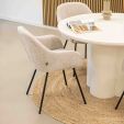 Chaise de salle à manger Kick Arda - Taupe