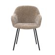 Chaise de salle à manger Kick Arda - Taupe