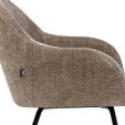 Chaise de salle à manger Kick Arda - Taupe