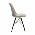 Chaise de salle à manger Kick Bren - Gris