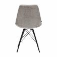 Chaise de salle à manger Kick Bren - Gris
