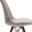 Chaise de salle à manger Kick Bren - Gris