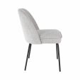 Chaise de salle à manger Kick Britt - Gris