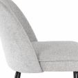 Chaise de salle à manger Kick Britt - Gris