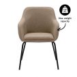 Chaise de salle à manger Kick Daan - Beige