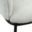 Chaise de salle à manger Kick Duke - Blanc - Blanc