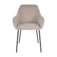 Chaise de salle à manger Kick Guus - Taupe