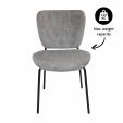 Chaise de salle à manger Kick Ize - Gris