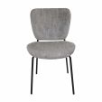 Chaise de salle à manger Kick Ize - Gris