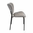 Chaise de salle à manger Kick Ize - Gris
