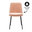 Chaise de salle à manger Jet - Rose