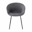 Chaise pour salle à manger Kick Kate - Anthracite