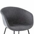 Chaise pour salle à manger Kick Kate - Anthracite