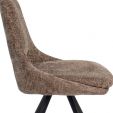 Chaise de salle à manger Kick Lena - Taupe
